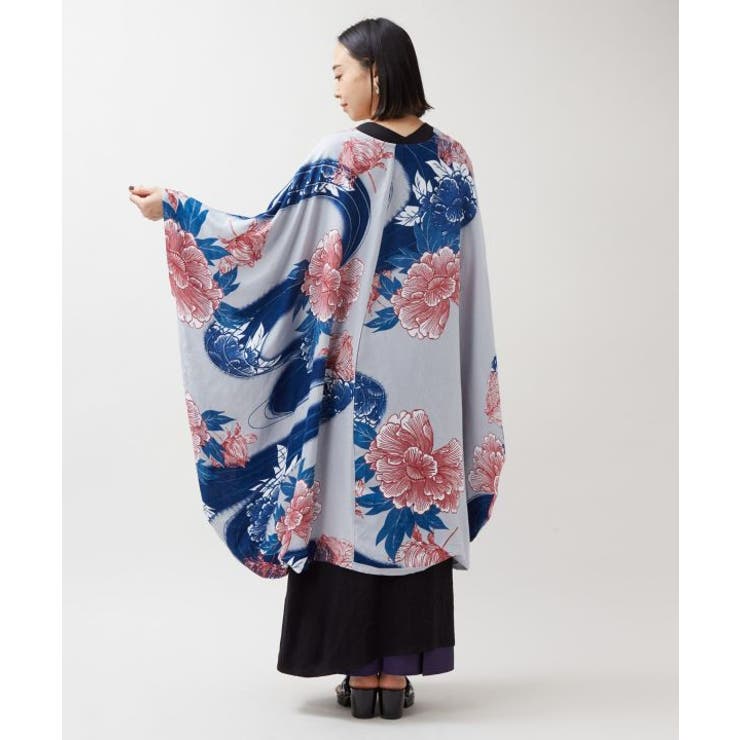 【カヤ】【UVカット加工】花舟振袖風羽織 | アミナコレクション  | 詳細画像8 