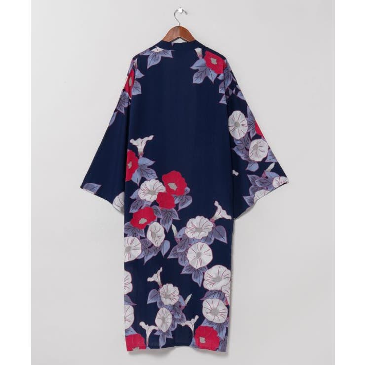 【カヤ】【UVカット加工】容花（かおばな）着物風羽織 | アミナコレクション  | 詳細画像6 
