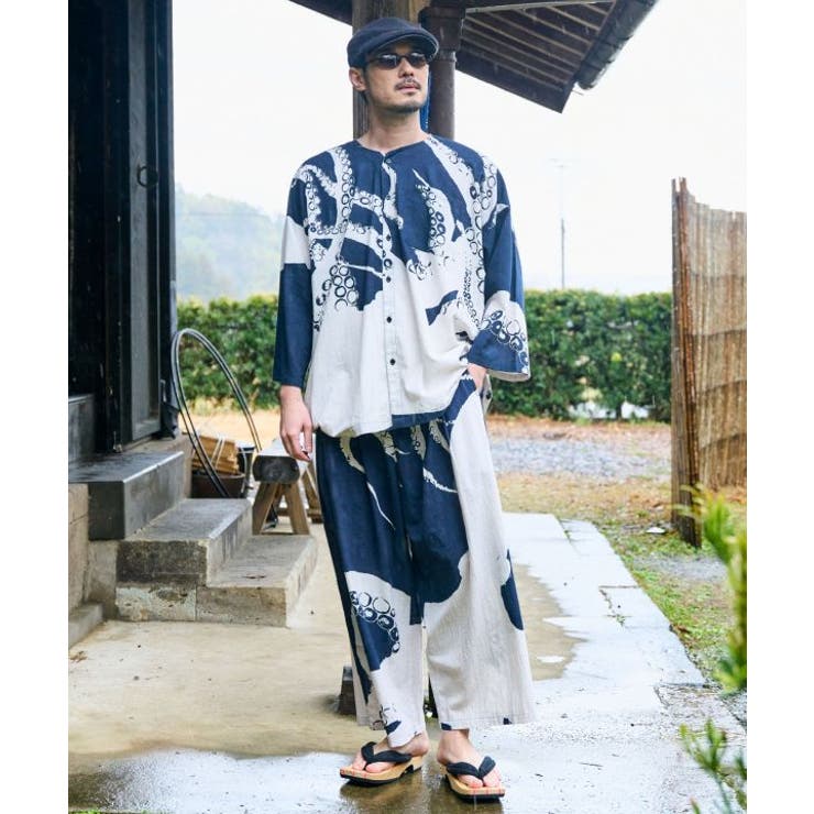 【カヤ】気っ風ダボメンズパンツ | アミナコレクション  | 詳細画像1 
