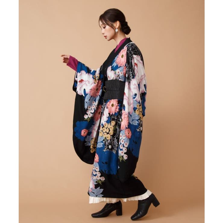 【カヤ】【ＵＶカット加工】錦彩振袖羽織 | アミナコレクション  | 詳細画像3 