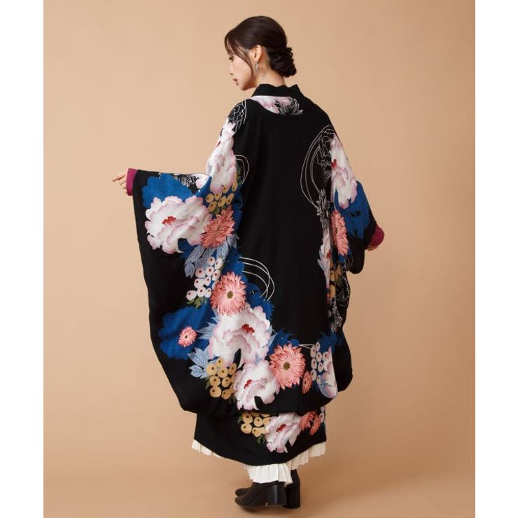 スミクロ | 【カヤ】【ＵＶカット加工】錦彩振袖羽織 | アミナコレクション 