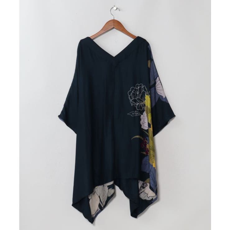 【カヤ】【ＵＶカット加工】花綴り羽織 | アミナコレクション  | 詳細画像11 