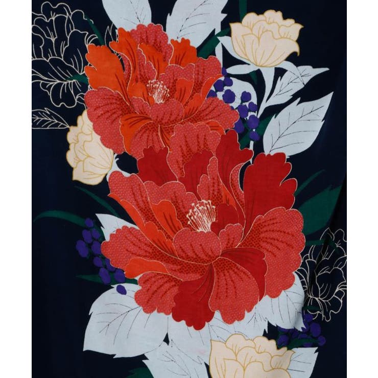 【カヤ】【ＵＶカット加工】花綴り羽織 | アミナコレクション  | 詳細画像13 