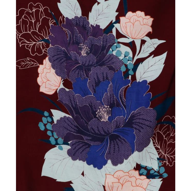 【カヤ】【ＵＶカット加工】花綴り羽織 | アミナコレクション  | 詳細画像14 