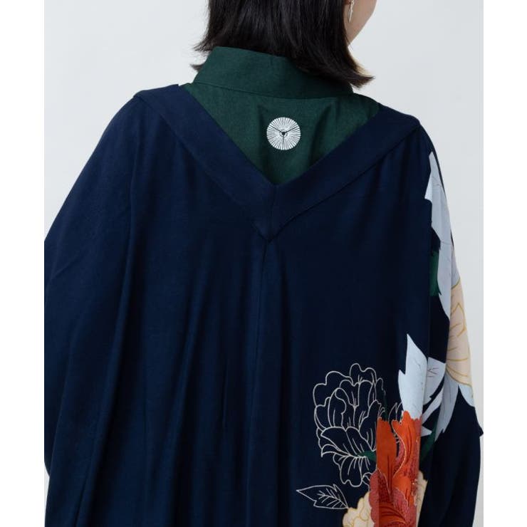 【カヤ】【ＵＶカット加工】花綴り羽織 | アミナコレクション  | 詳細画像5 