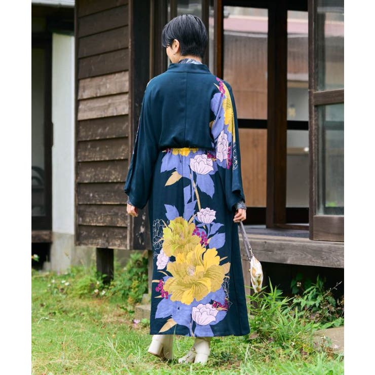 【カヤ】花綴りならいワンピース | アミナコレクション  | 詳細画像2 