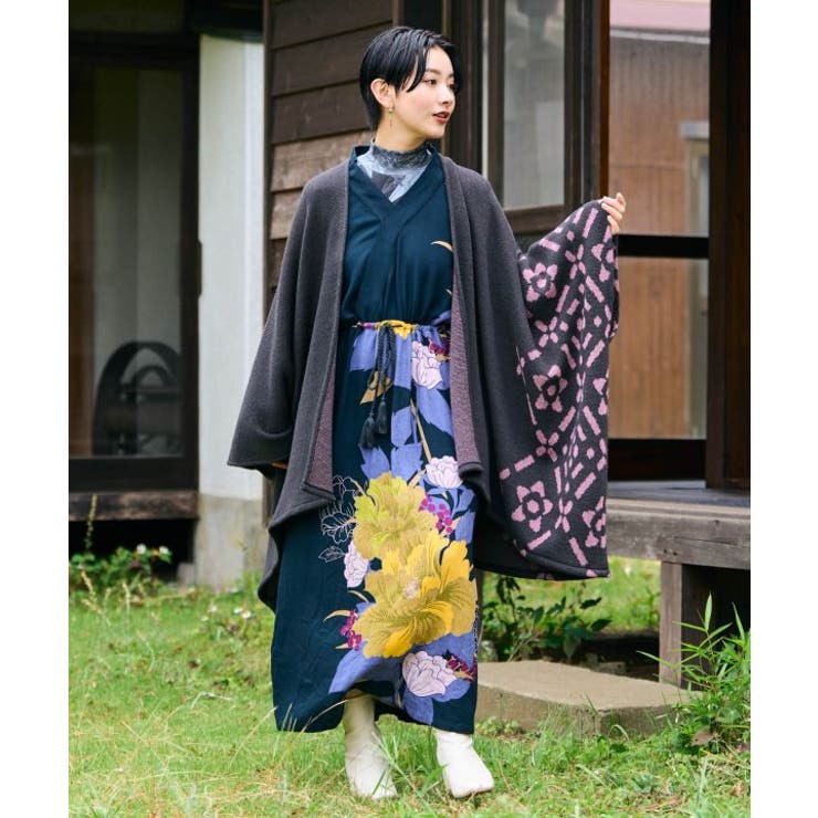 【カヤ】花綴りならいワンピース | アミナコレクション  | 詳細画像3 