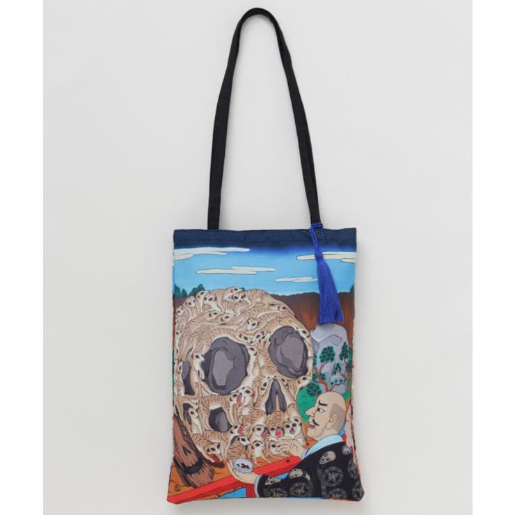【カヤ】トートバッグ《鈴木ひょっとこ×倭物やカヤ》 | アミナコレクション  | 詳細画像1 