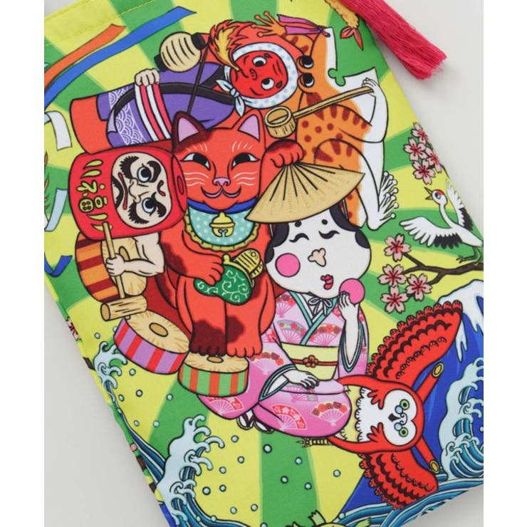 【カヤ】トートバッグ《鈴木ひょっとこ×倭物やカヤ》 | アミナコレクション  | 詳細画像16 