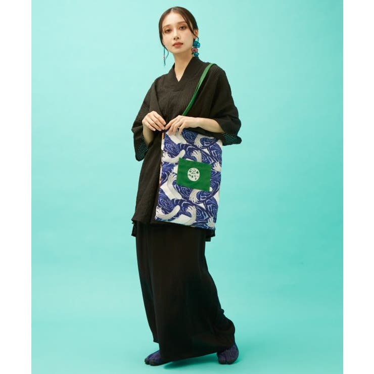 【カヤ】日本の祭りトートバッグ | アミナコレクション  | 詳細画像1 