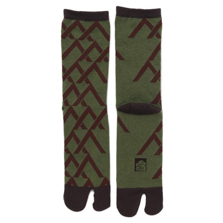 グリーン | 【カヤ】山渡り足袋（25-28cm） | アミナコレクション