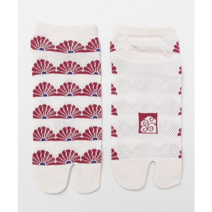 キナリ | 【カヤ】菊紋鹿の子足袋（23-25cm） | アミナコレクション 