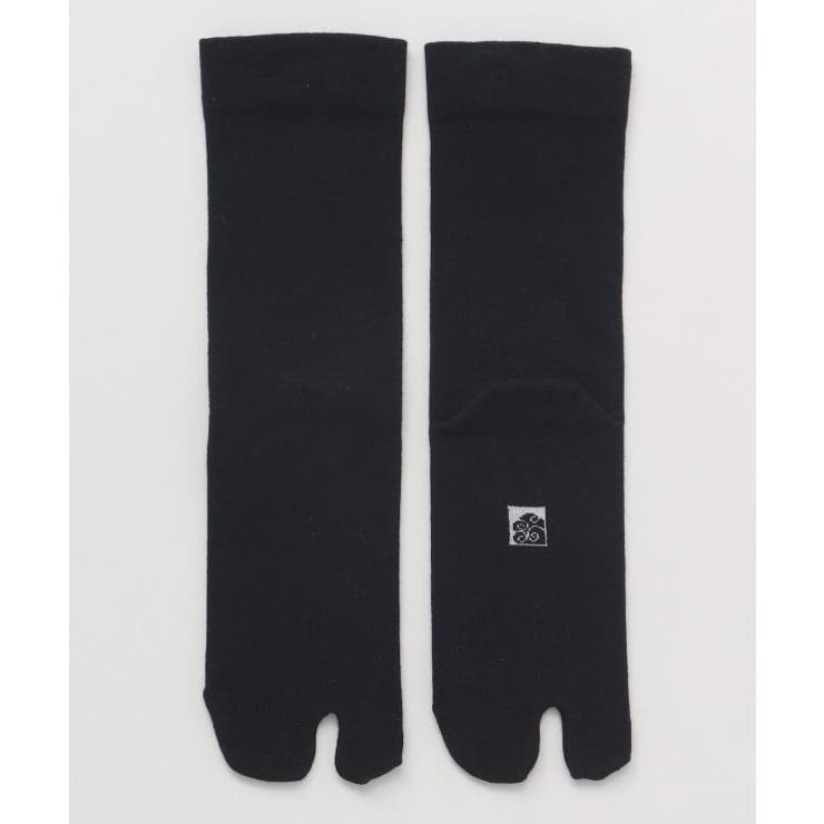 ブラック | 【カヤ】無地ロン足袋（23-25cm） | アミナコレクション 