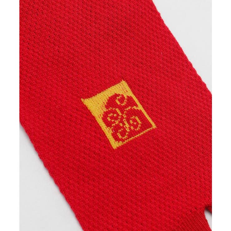 【カヤ】鹿の子足袋型くつ下 だるま（25-28cm） | アミナコレクション  | 詳細画像4 