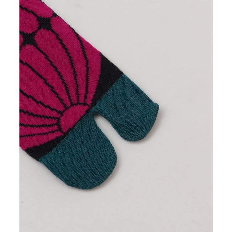 【カヤ】菊ハイソックス足袋（23-25cm） | アミナコレクション  | 詳細画像4 