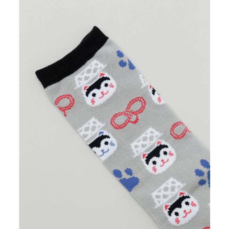 【カヤ】民芸鼻緒 足袋型靴下（25-28ｃｍ） | アミナコレクション | 詳細画像5 