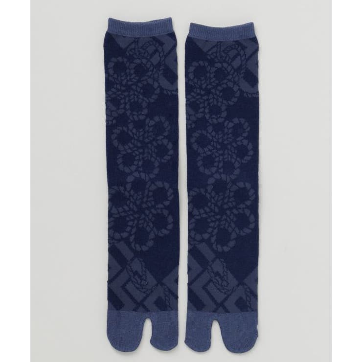 【カヤ】紋装い足袋型靴下（25-28ｃｍ） | アミナコレクション | 詳細画像6 