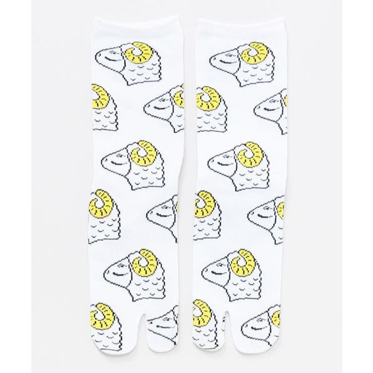 【カヤ】未の群れ足袋靴下（23-25cm） | アミナコレクション  | 詳細画像1 
