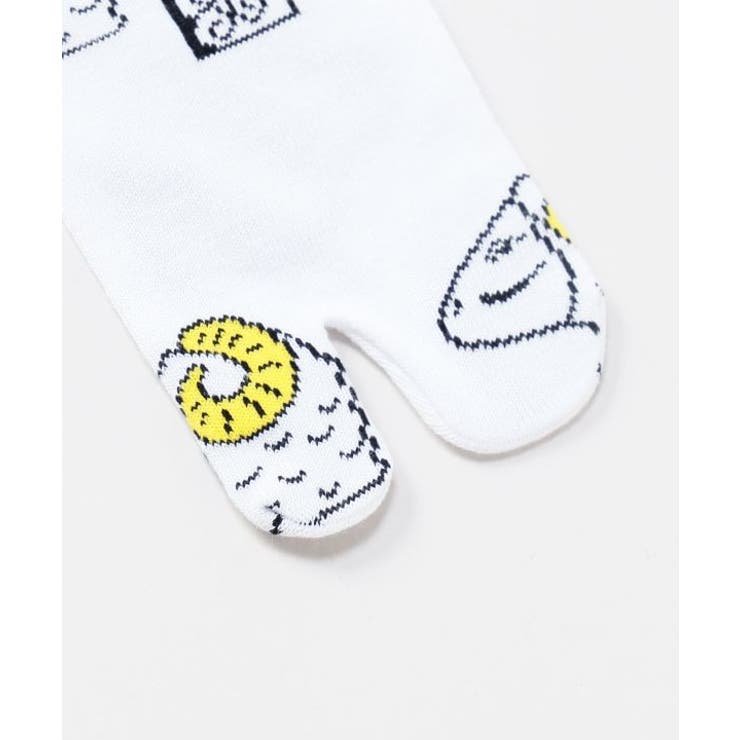 【カヤ】未の群れ足袋靴下（23-25cm） | アミナコレクション  | 詳細画像4 