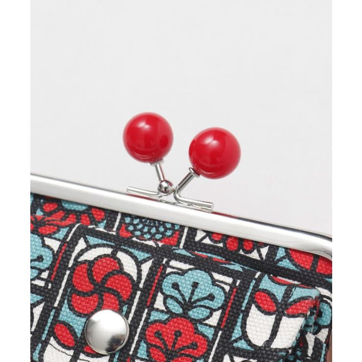 【カヤ】レトロガラス親子がま口 | アミナコレクション  | 詳細画像5 