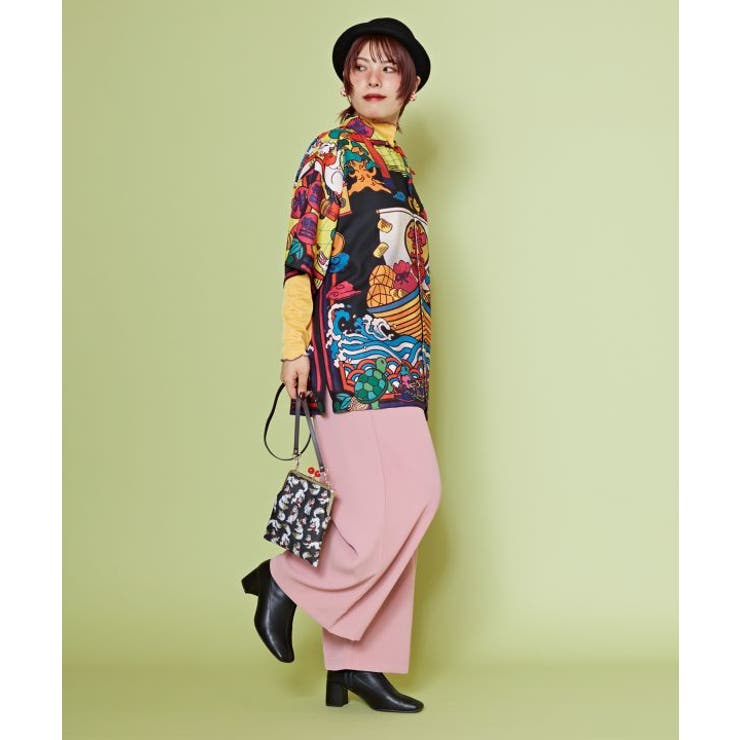 【カヤ】《中村杏子×倭物やカヤ》がま口ショルダーバッグ | アミナコレクション  | 詳細画像13 