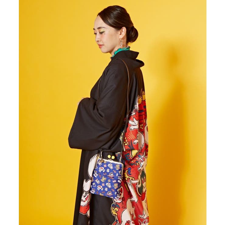 【カヤ】《中村杏子×倭物やカヤ》がま口ショルダーバッグ | アミナコレクション  | 詳細画像3 