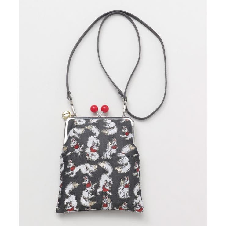 【カヤ】《中村杏子×倭物やカヤ》がま口ショルダーバッグ | アミナコレクション  | 詳細画像4 