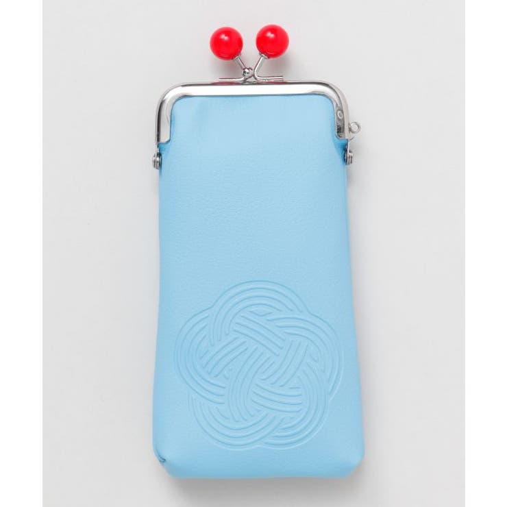 【カヤ】淡色水引がま口めがねケース | アミナコレクション  | 詳細画像2 