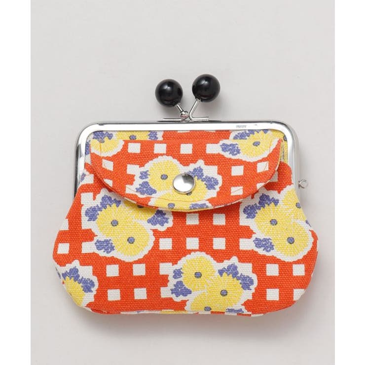 【カヤ】格子レトロ親子がま口 | アミナコレクション  | 詳細画像2 