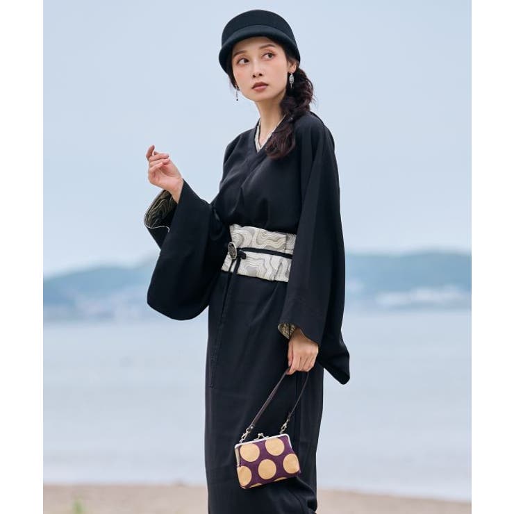 【倭物やカヤ】箔丸手付きがまぐち | アミナコレクション  | 詳細画像4 