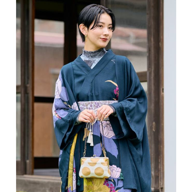 【倭物やカヤ】箔丸手付きがまぐち | アミナコレクション  | 詳細画像5 