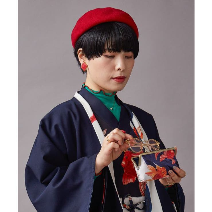 【カヤ】眼鏡ケースがま口《重宗玉緒×倭物やカヤ》 | アミナコレクション  | 詳細画像25 