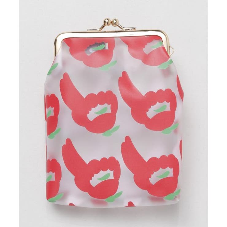 レッド | 【カヤ】こけしビニカードがま | アミナコレクション 