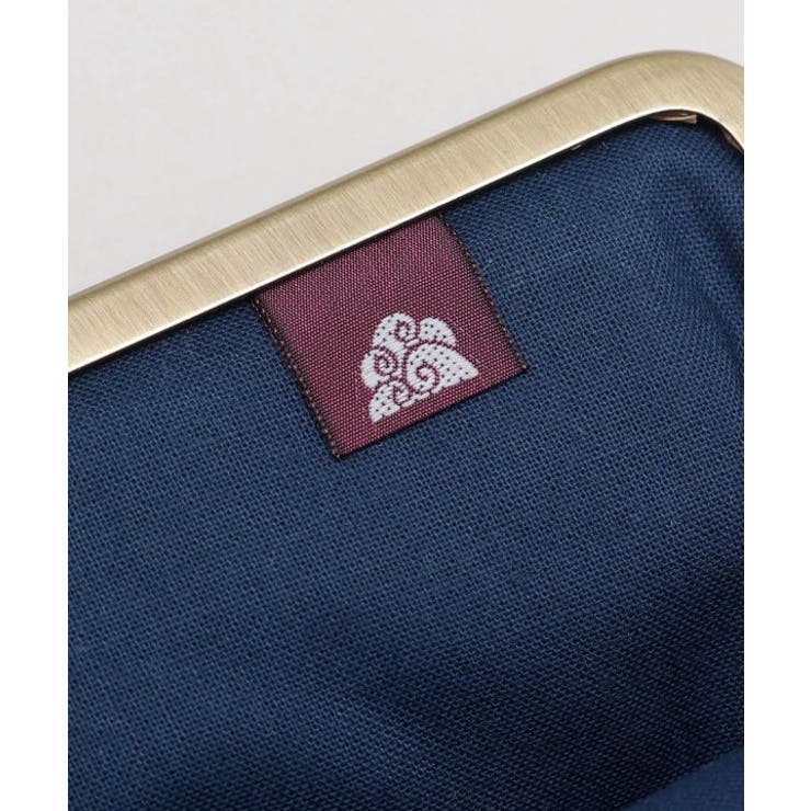 【カヤ】花ふくれ織り がま口メガネケース | アミナコレクション  | 詳細画像4 