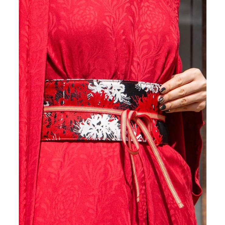 【カヤ】亀甲彼岸花 帯ベルト | アミナコレクション  | 詳細画像11 