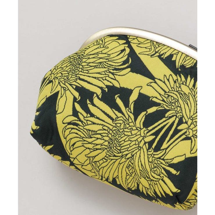 【カヤ】花影ふくれ織りマルチがま口 | アミナコレクション  | 詳細画像1 