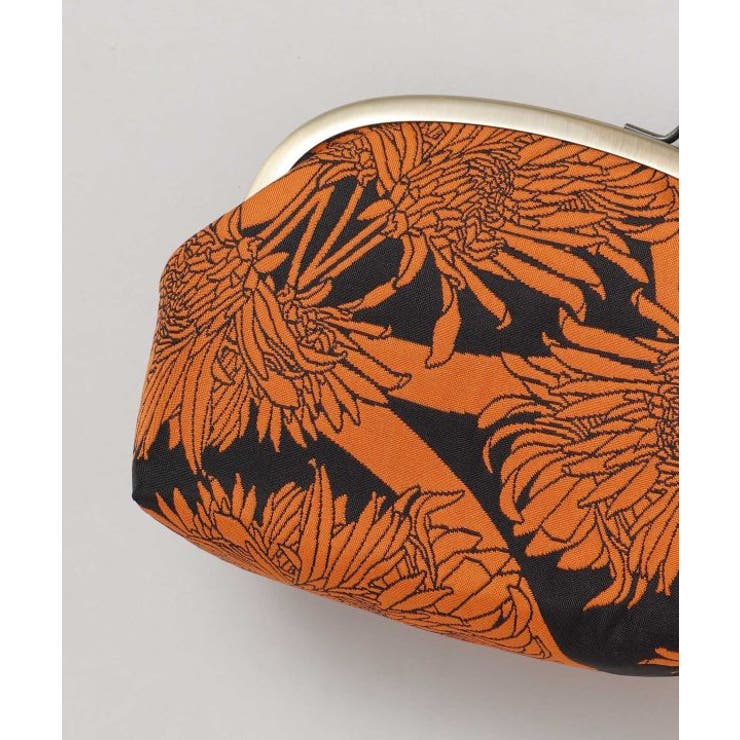 【カヤ】花影ふくれ織りマルチがま口 | アミナコレクション  | 詳細画像4 