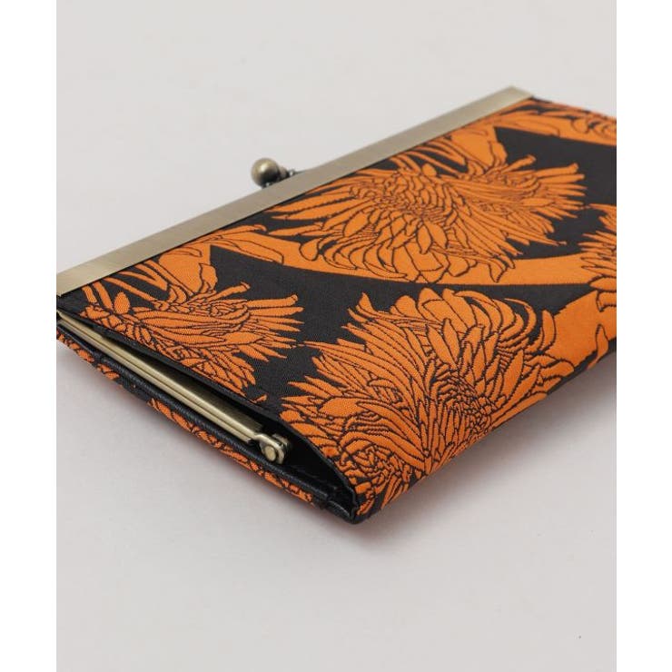 【カヤ】花影ふくれ織りがま口長財布 | アミナコレクション  | 詳細画像10 