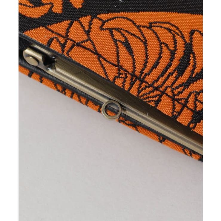 【カヤ】花影ふくれ織りがま口長財布 | アミナコレクション  | 詳細画像4 