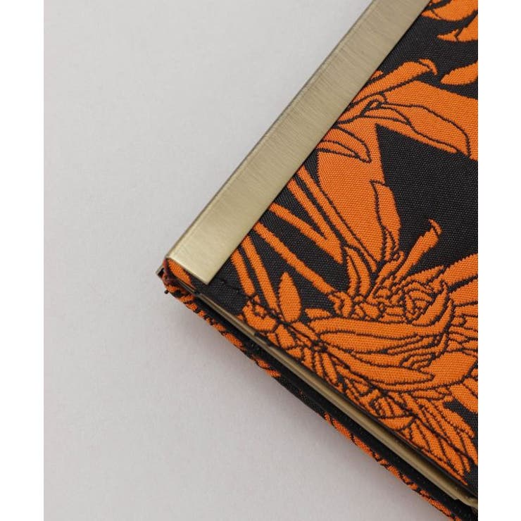 【カヤ】花影ふくれ織りがま口長財布 | アミナコレクション  | 詳細画像9 