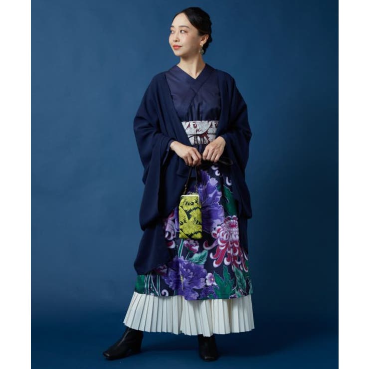 【カヤ】花影ふくれ織りがま口ショルダーバッグ | アミナコレクション  | 詳細画像1 