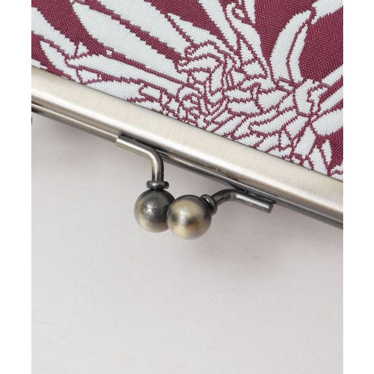 【カヤ】花影ふくれ織りがま口ショルダーバッグ | アミナコレクション  | 詳細画像12 