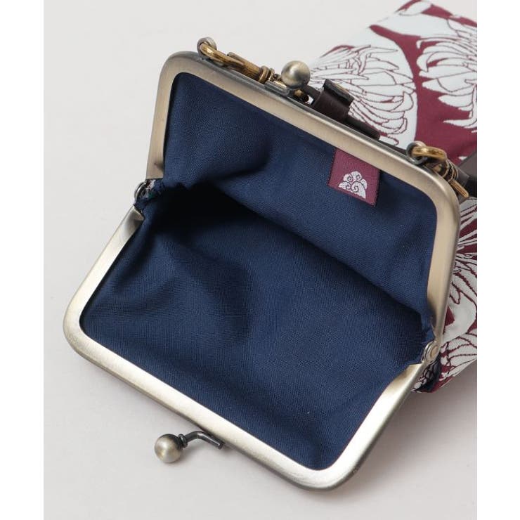 【カヤ】花影ふくれ織りがま口ショルダーバッグ | アミナコレクション  | 詳細画像8 