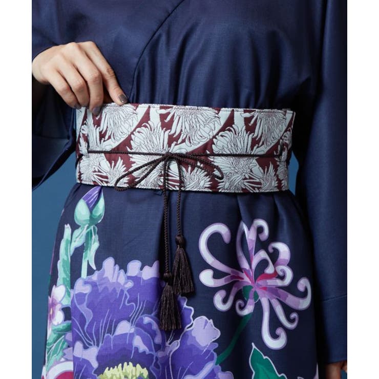 【カヤ】花影ふくれ織り帯ベルト | アミナコレクション  | 詳細画像2 