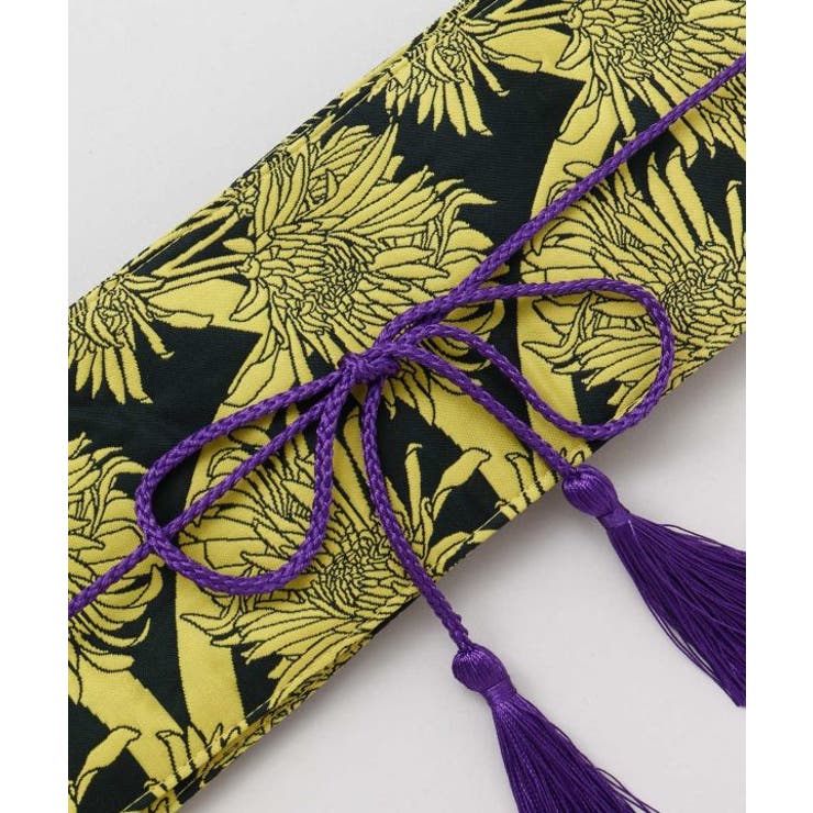 【カヤ】花影ふくれ織り帯ベルト | アミナコレクション  | 詳細画像5 