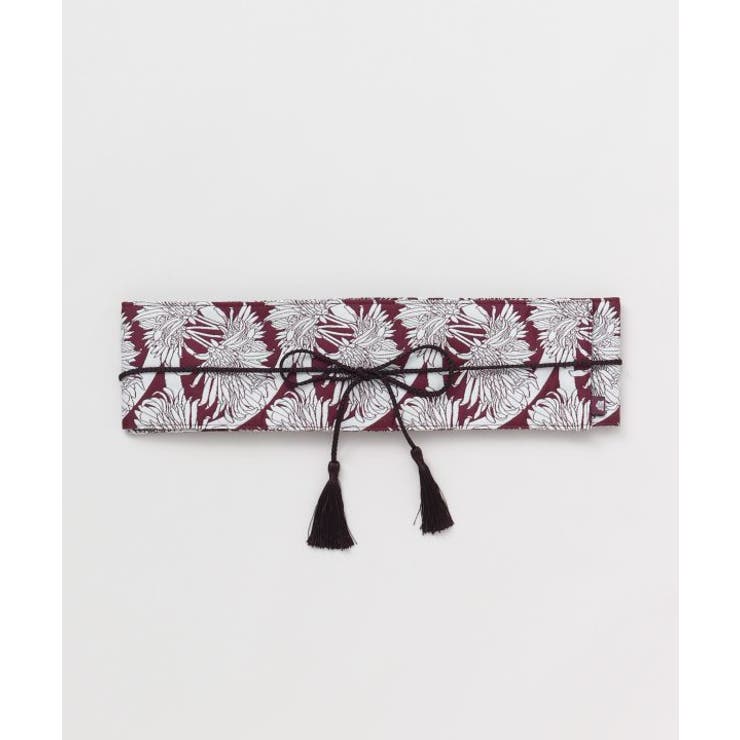 シルバー系その他 | 【カヤ】花影ふくれ織り帯ベルト | アミナコレクション 