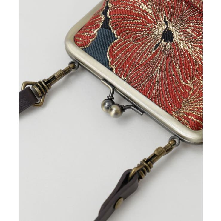 【カヤ】華やかがま口ショルダーバッグ | アミナコレクション  | 詳細画像7 