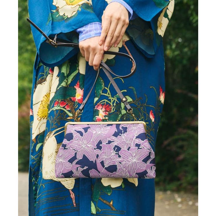 その他3 | 【カヤ】華やか四角がま口クラッチ＆ショルダーバッグ2WAY | アミナコレクション 