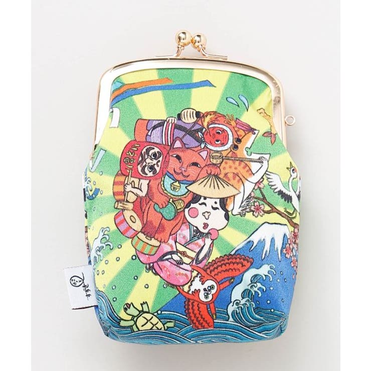 【カヤ】マルチがま口《鈴木ひょっとこ×倭物やカヤ》 | アミナコレクション  | 詳細画像2 