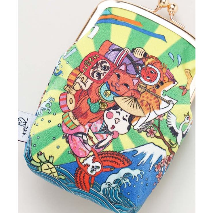 【カヤ】マルチがま口《鈴木ひょっとこ×倭物やカヤ》 | アミナコレクション  | 詳細画像3 